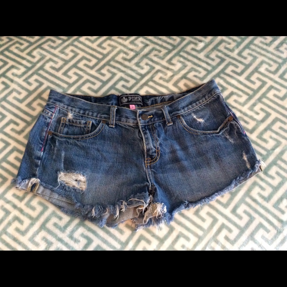 PINK Victoria’s Secret Jean Shorts